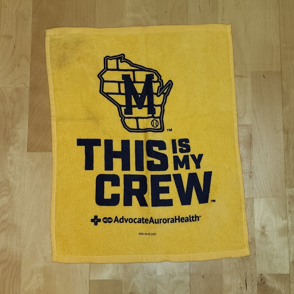 Milwaukee Brewers "This is My Crew" Rally Towel